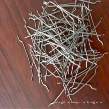 Micro stainless steel fiber for concrete / waved steel fiber/ hooked steel fiber
